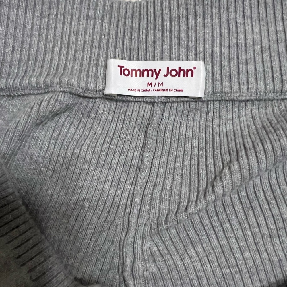 Tommy John Ribbed Cotton Joggers - Picture 4 of 5